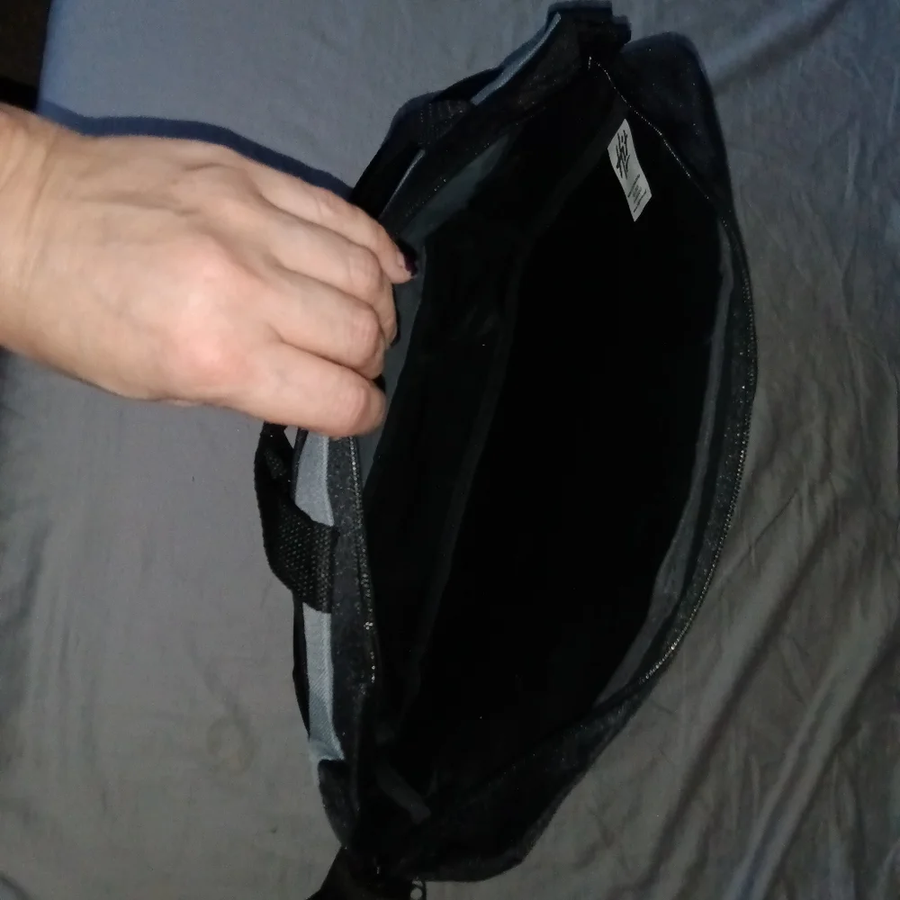 New Black & Grey Laptop Bag